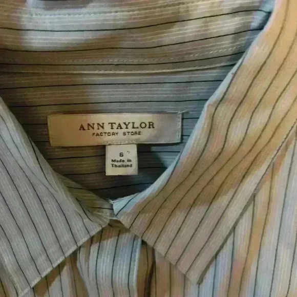 Pin Stripped 90s button up - Picture 2 of 2